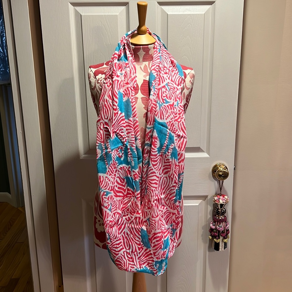 Lilly Pulitzer infinity scarf